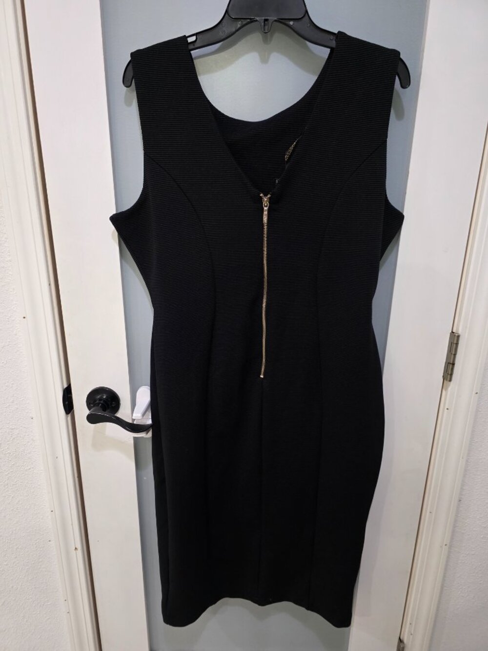 Kardashian‎ Kollection Black Bodycon Dress XL | Cutout Front Detail - Picture 14 of 14